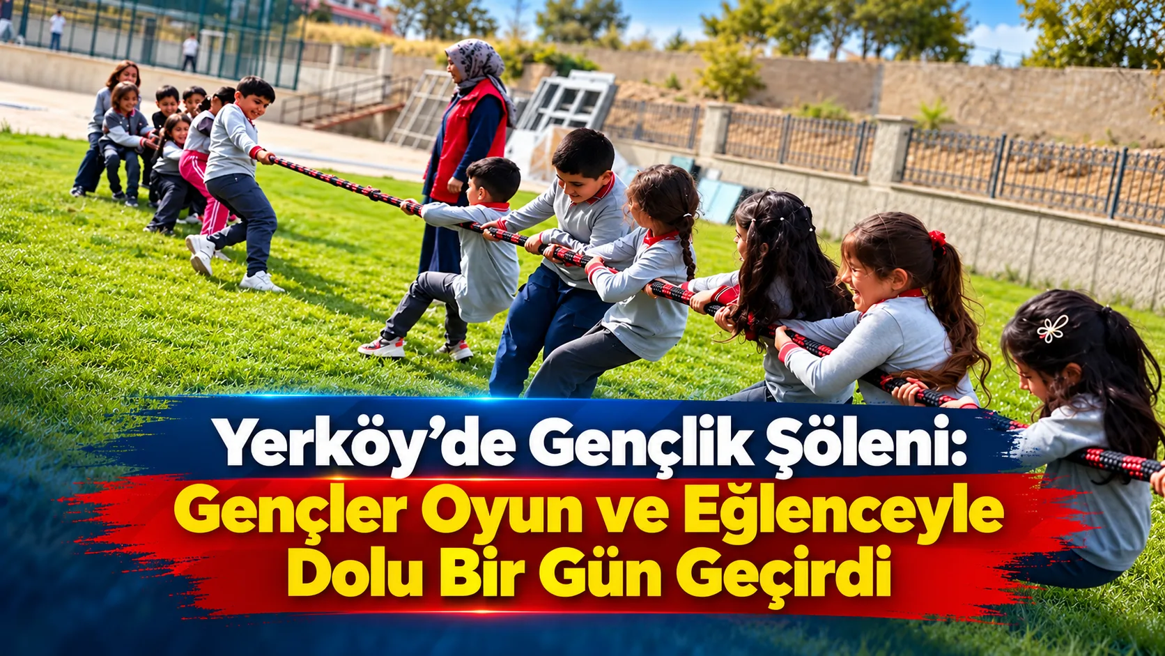 Yerköy Gençlik Merkezi, gençleri spor, eğlence ve geleneksel oyunların bir