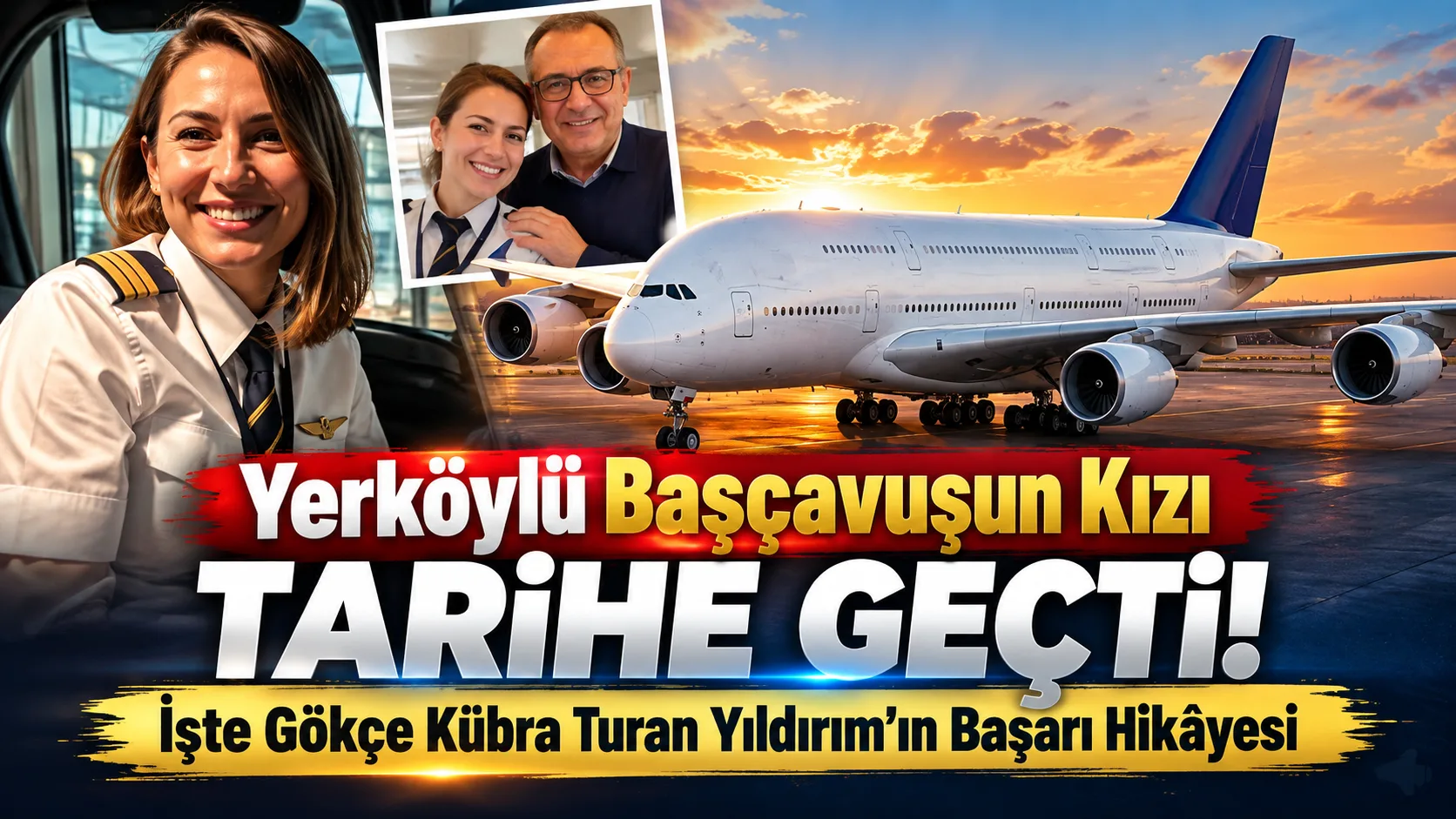 Yerköylü Astsubay Kıdemli Başçavuş Muhsin Turan’ın kızı Gökçe Kübra Turan