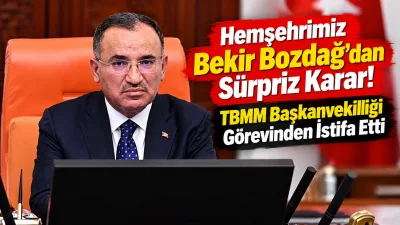 AK Parti Şanlıurfa Milletvekili, hemşehrimiz Bekir Bozdağ, sağlık sorunlarını gerekçe