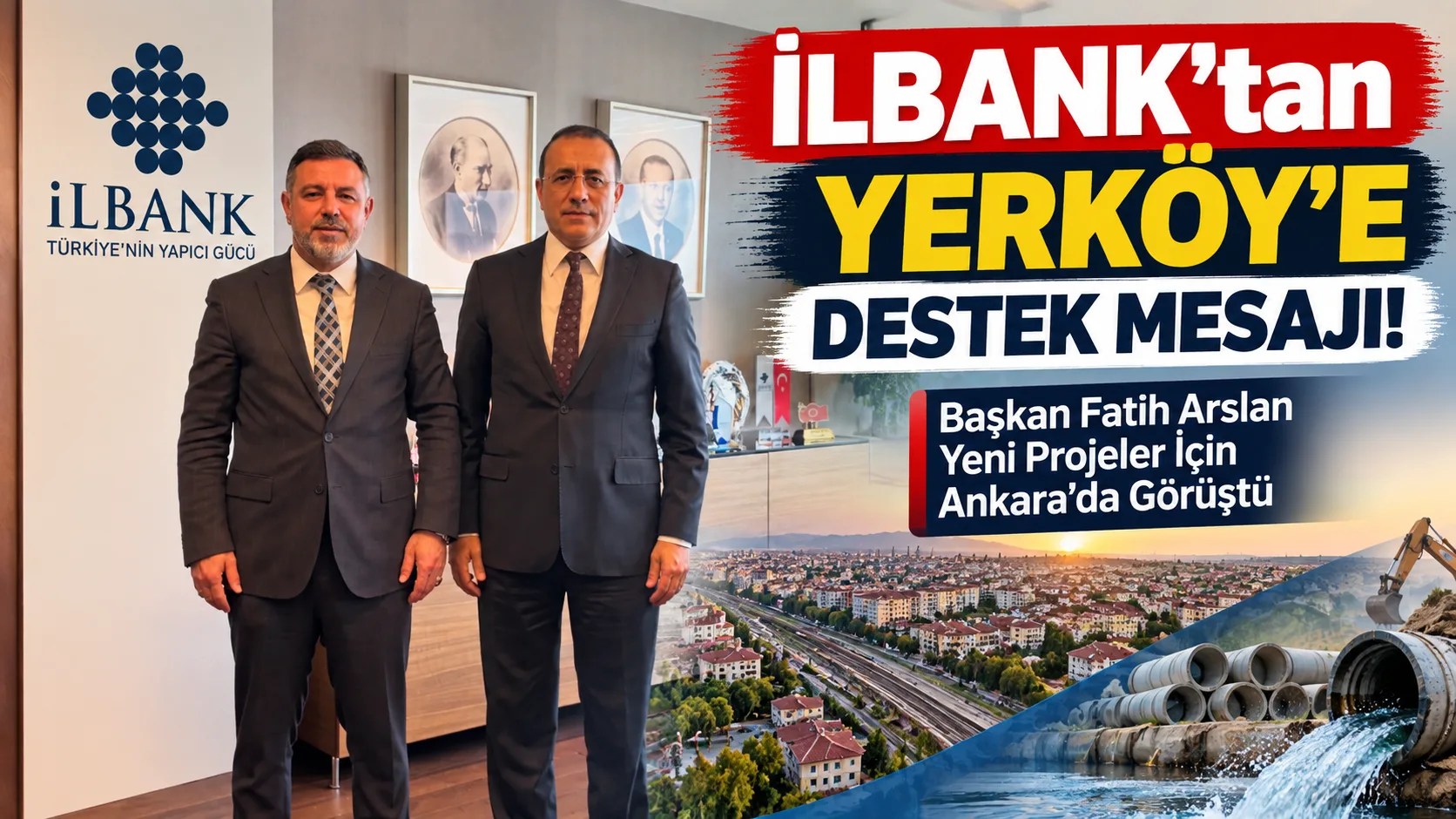 Yerköy’de devam eden altyapı yatırımları ve önümüzdeki dönemde hayata geçirilmesi