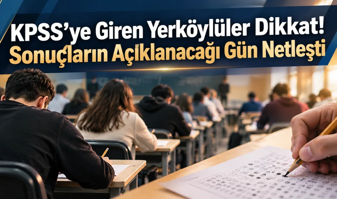 Yerköy’de kamu kurumlarında görev almak için KPSS Ön Lisans sınavına