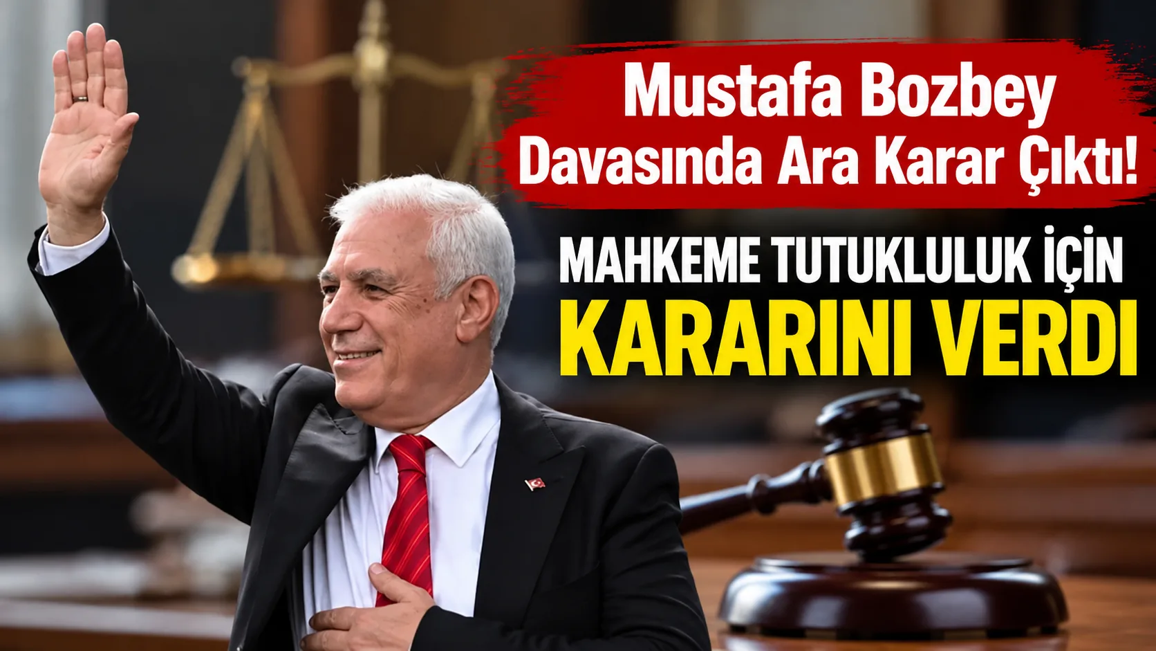 Görevinden uzaklaştırılan Bursa Büyükşehir Belediye Başkanı Mustafa Bozbey’in de aralarında