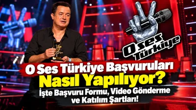 Türkiye'nin sevilen ses yarışmalarından O Ses Türkiye'ye katılmak isteyenler, başvuru