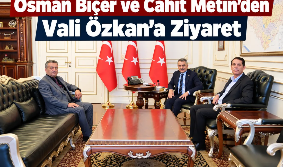 İl Genel Meclisi Üyesi Osman Biçer ile Yerköy Ziraat Odası