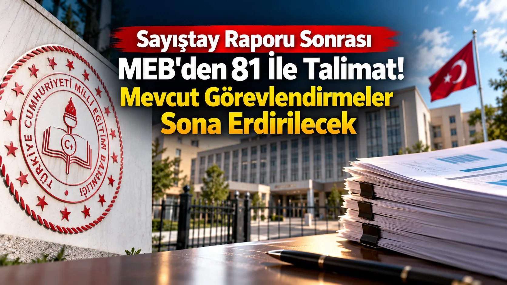 Milli Eğitim Bakanlığı, Sayıştayın 2025 Yılı Denetim Raporu'nda tespit edilen