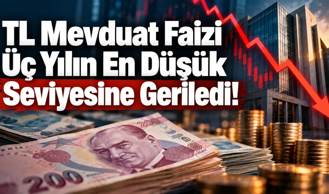 Türkiye'de TL mevduat faizi, 25 Eylül 2026 haftasında yüzde 36,9'a