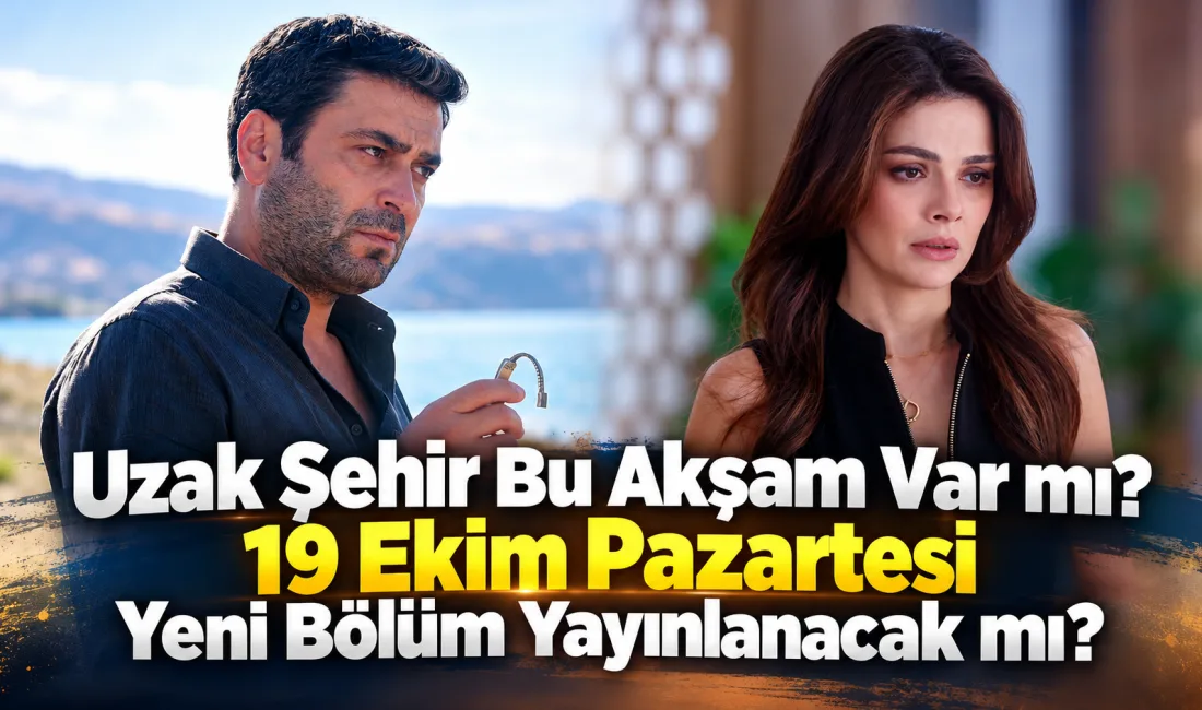 Uzak Şehir’in yeni bölümü öncesinde paylaşılan son set kareleri, dizinin