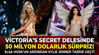 Dünyaca ünlü modellerin buluştuğu Victoria’s Secret 2026 defilesinde, Kylie Jenner'ın