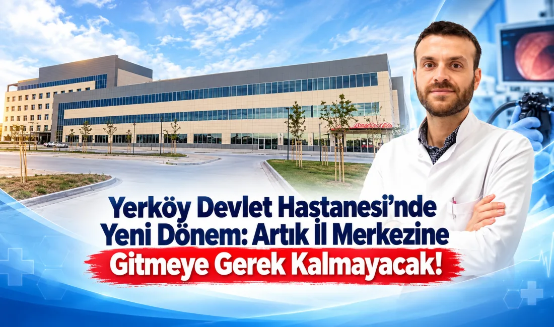 Yerköy Devlet Hastanesi’nde endoskopi ve kolonoskopi ünitesi hizmete açıldı. İlçe
