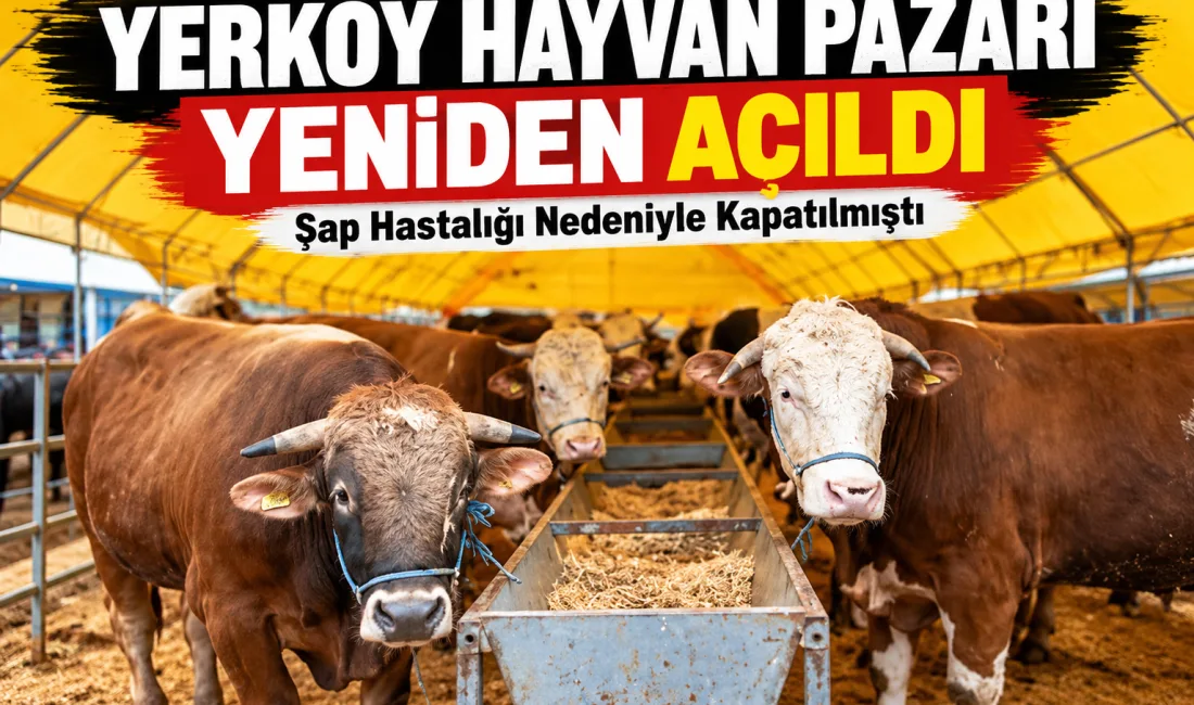 Şap hastalığına karşı alınan tedbirler kapsamında bir süredir kapalı bulunan