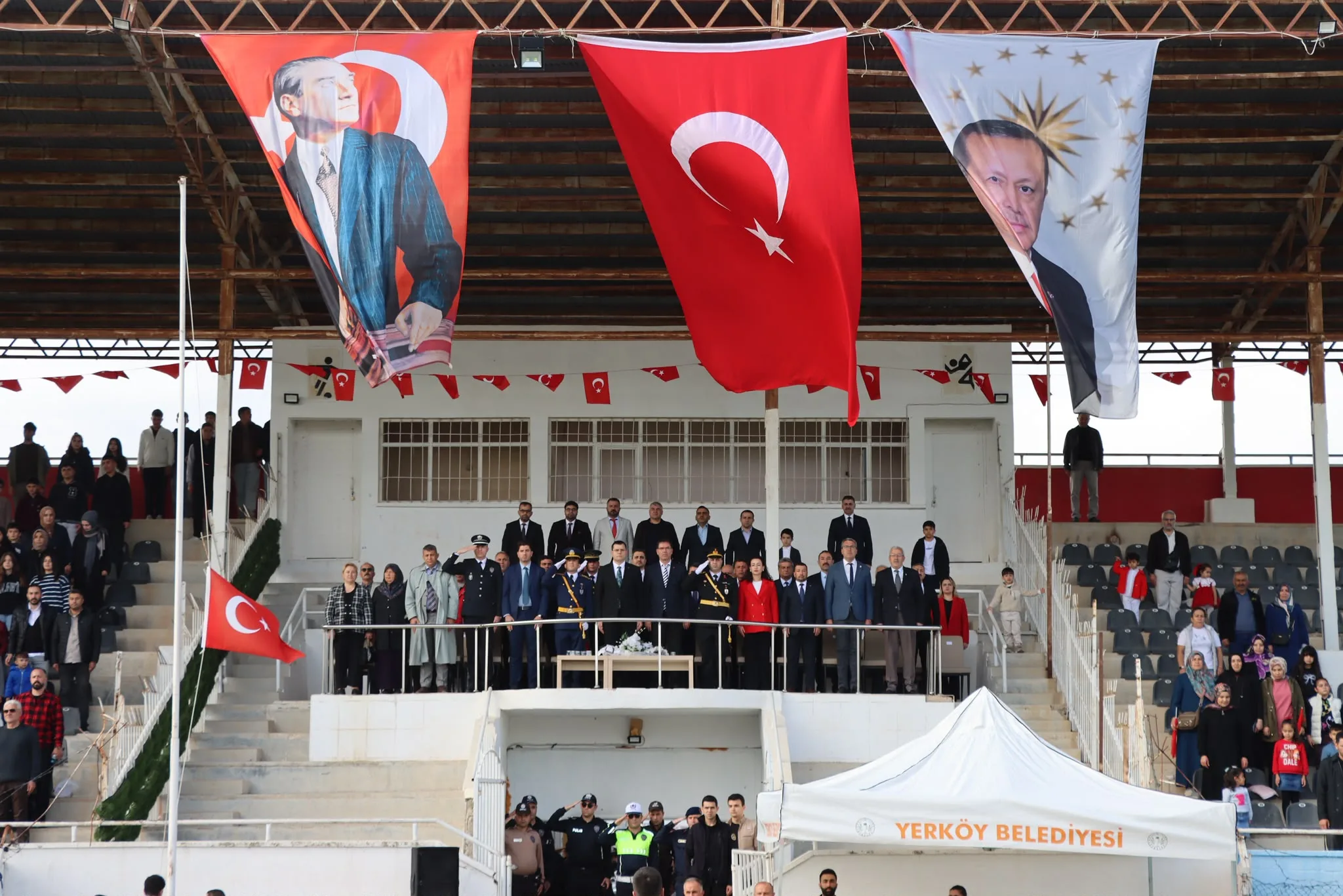 Yerköy İlçemizde 29 Ekim Cumhuriyet Bayramı Coşkuyla Kutlandı