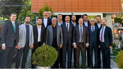 Yerköy TSO Başkanı Adem Metin ve yönetim kurulu üyeleri, TESKOMB