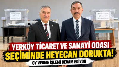 Yerköy Ticaret ve Sanayi Odası Başkanlık Seçimi, Belediye Düğün Salonu'nda