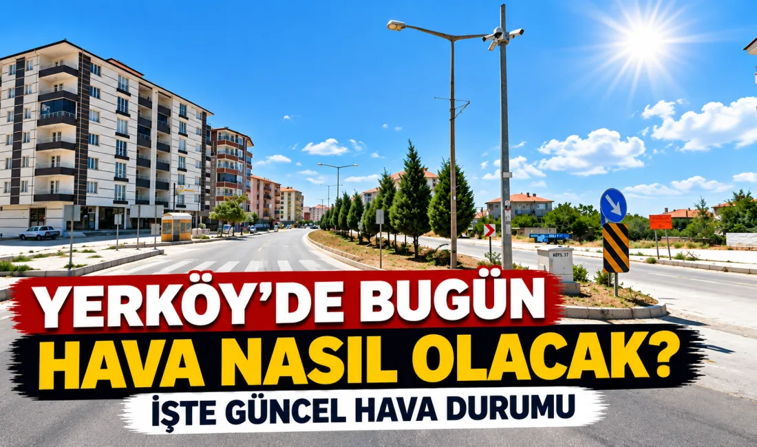 Yerköy’de günün en yüksek sıcaklığı 17.2 derece olacak. Yağış ihtimalinin