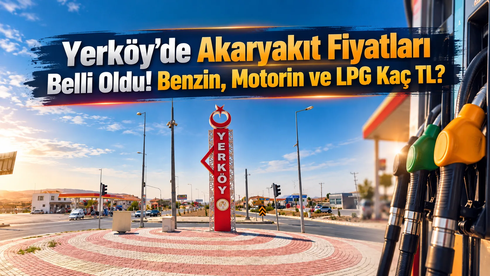 Yerköy’de araç sahiplerinin yakından takip ettiği benzin, motorin ve LPG