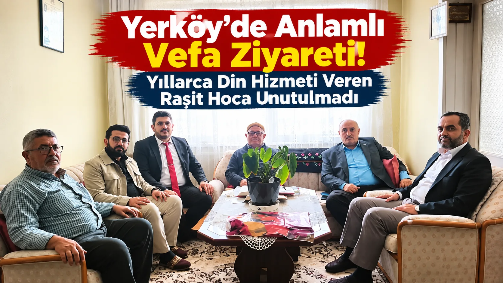 Yerköy’de Camiler ve Din Görevlileri Haftası dolayısıyla anlamlı bir vefa