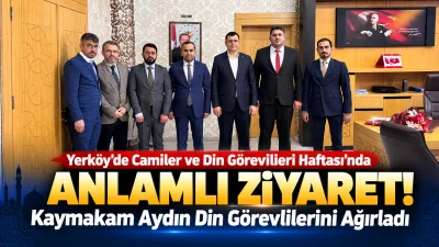 Yerköy’de 1-7 Ekim Camiler ve Din Görevlileri Haftası kapsamında İlçe
