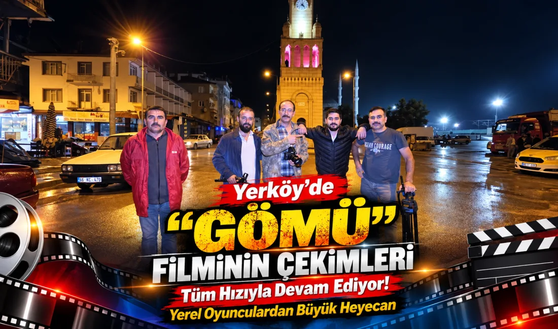Yerköy’de yerel oyuncuların bir araya gelerek hayata geçirdiği “GÖMÜ” adlı