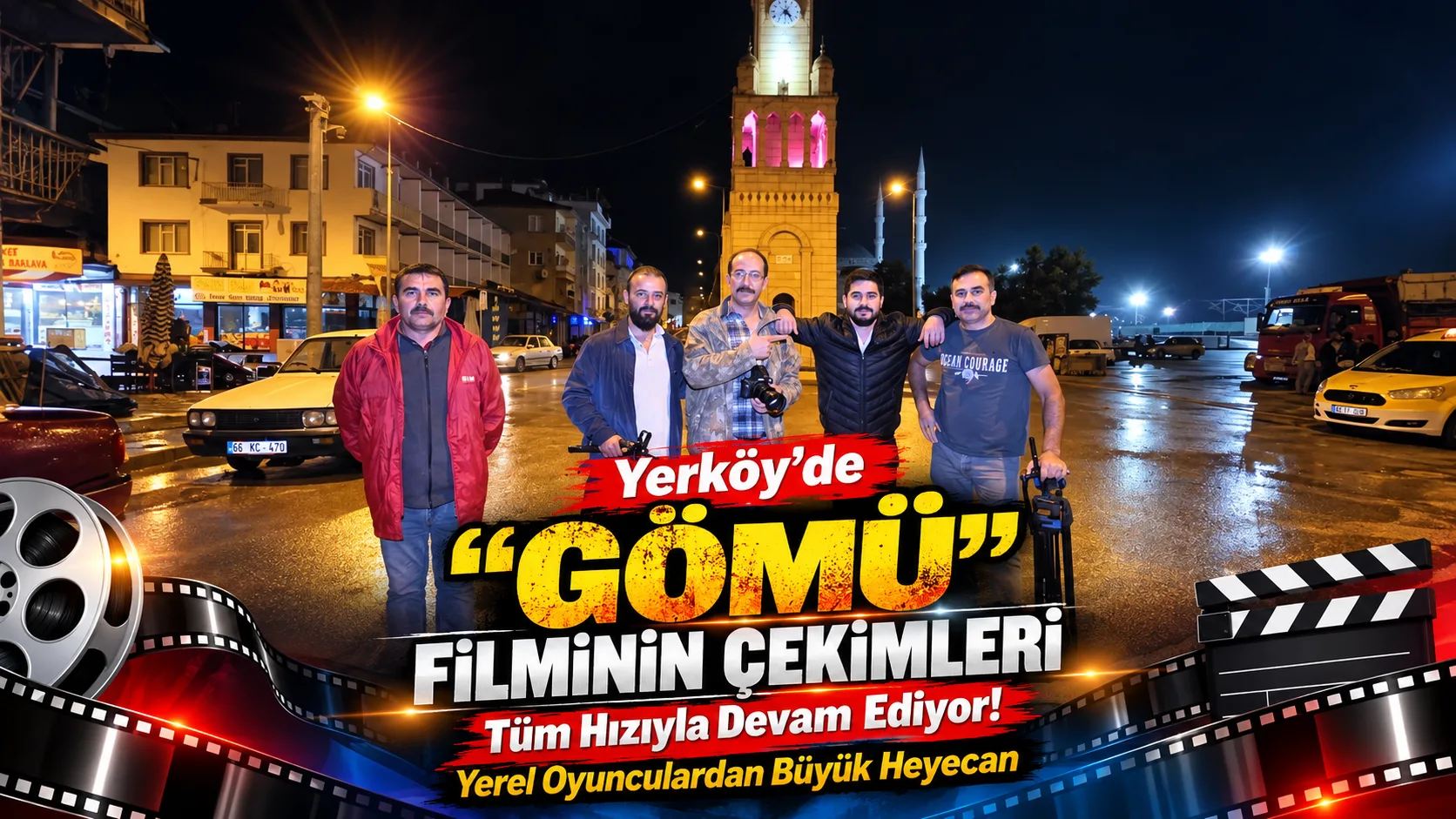 Yerköy’de yerel oyuncuların bir araya gelerek hayata geçirdiği “GÖMÜ” adlı