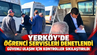 Yerköy’de öğrencilerin okullarına güvenli ve huzurlu şekilde ulaşabilmesi amacıyla okul