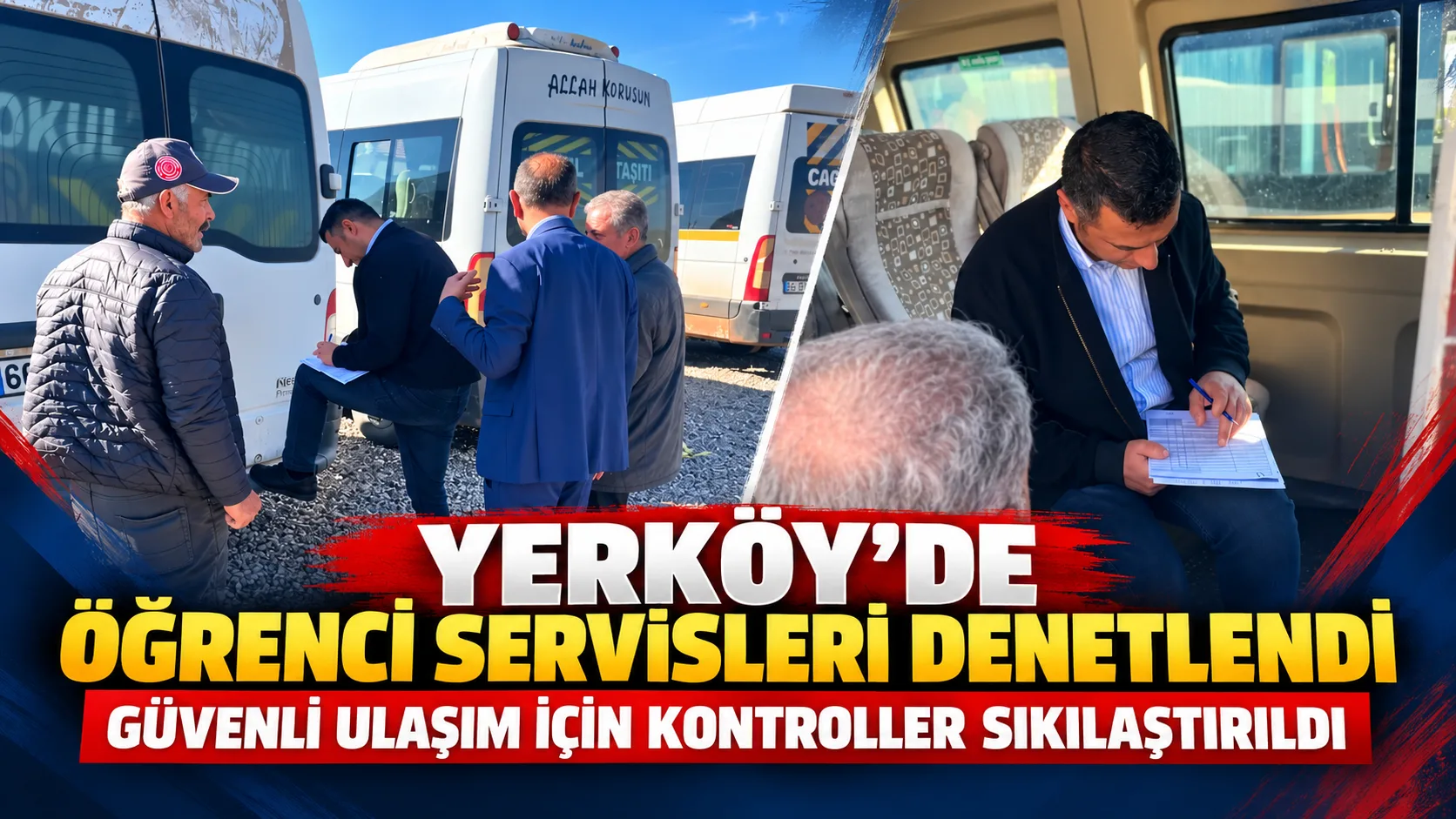 Yerköy’de öğrencilerin okullarına güvenli ve huzurlu şekilde ulaşabilmesi amacıyla okul