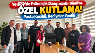 Yerköy Sosyal Hizmet Merkezi Müdürlüğünde, 30 Eylül Psikolojik Danışmanlar Günü