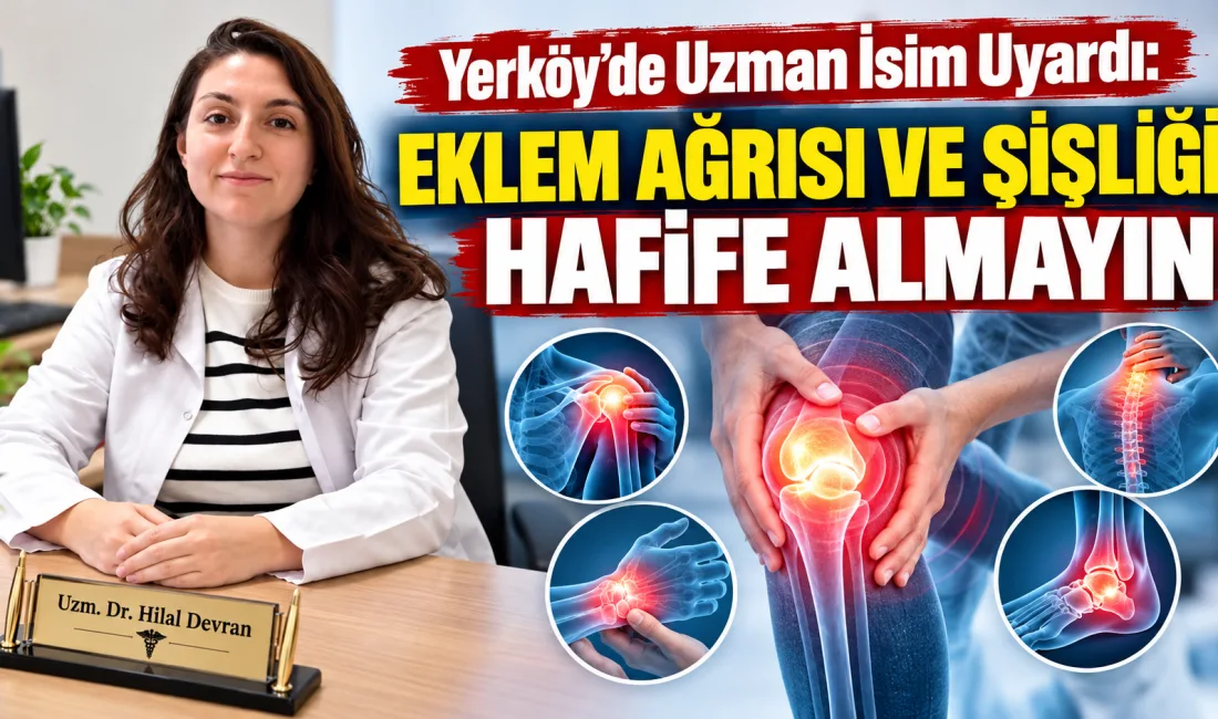 12 Ekim Dünya Artrit Günü dolayısıyla Yerköy Şehit Korgeneral Osman