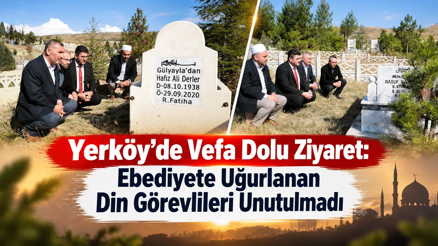 Yerköy’de Camiler ve Din Görevlileri Haftası dolayısıyla anlamlı bir vefa