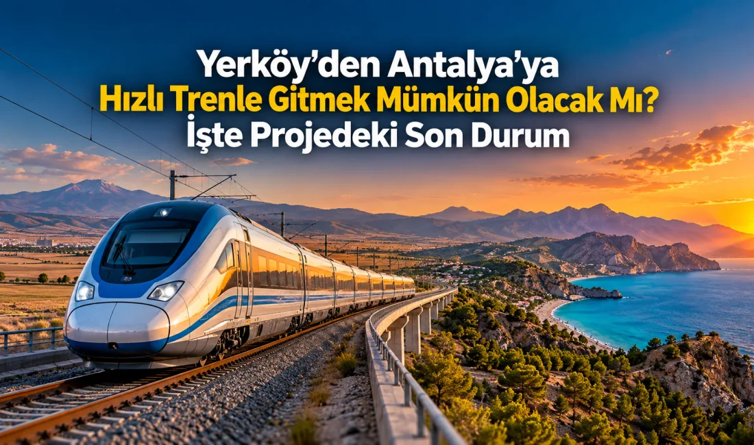 Yerköy-Kayseri Yüksek Hızlı Tren Hattı’nda çalışmalar devam ederken, hattın gelecekte