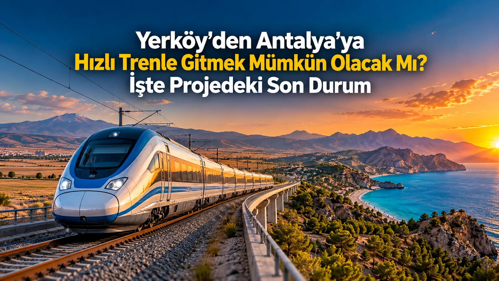 Yerköy-Kayseri Yüksek Hızlı Tren Hattı’nda çalışmalar devam ederken, hattın gelecekte