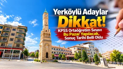 Yerköy’de kamu kurumlarında görev almak isteyen lise mezunu adayların katılacağı