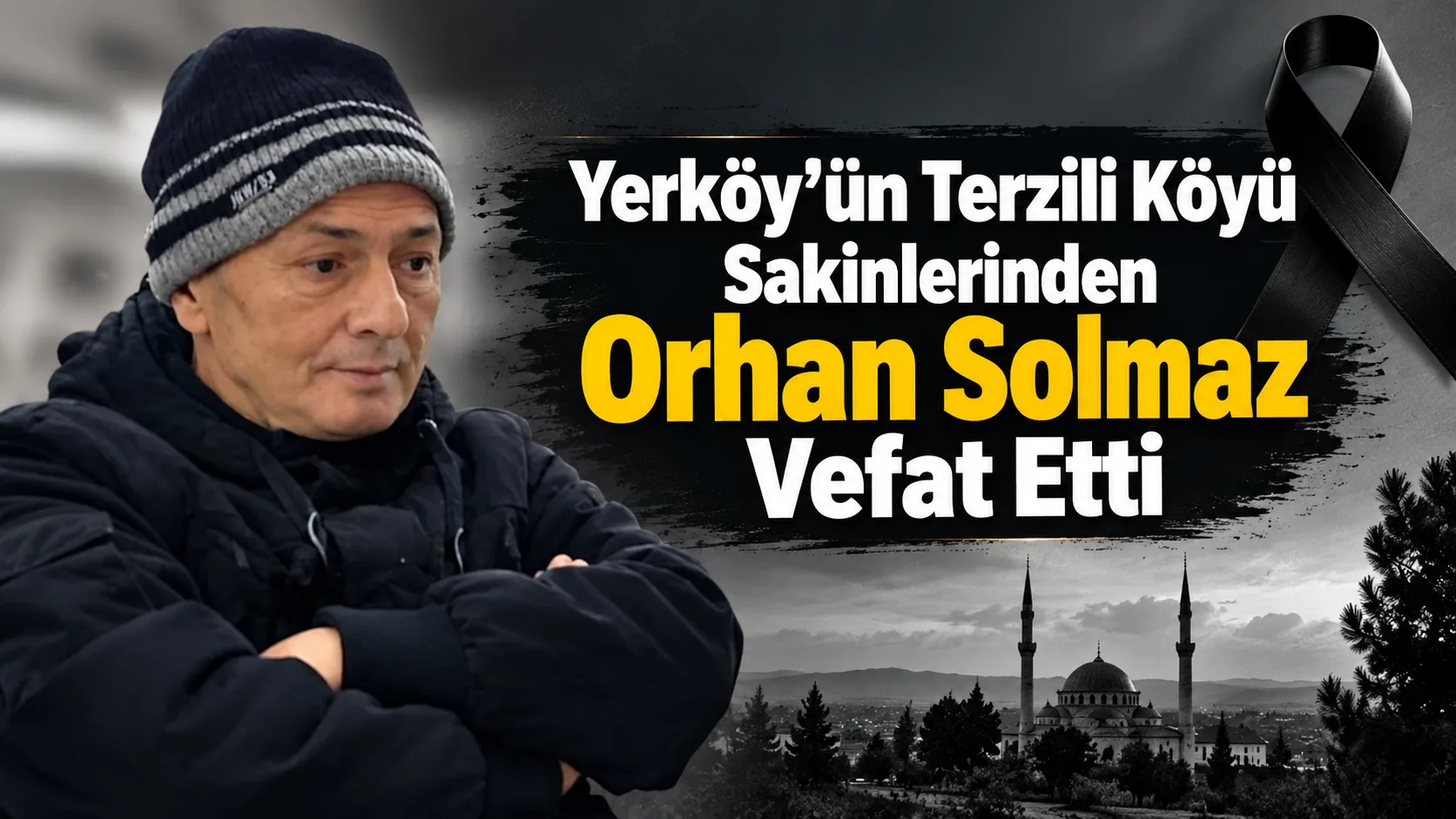 Yerköy ilçemiz Terzili Köyü sakinlerinden, Ali Solmaz’ın oğlu Orhan Solmaz