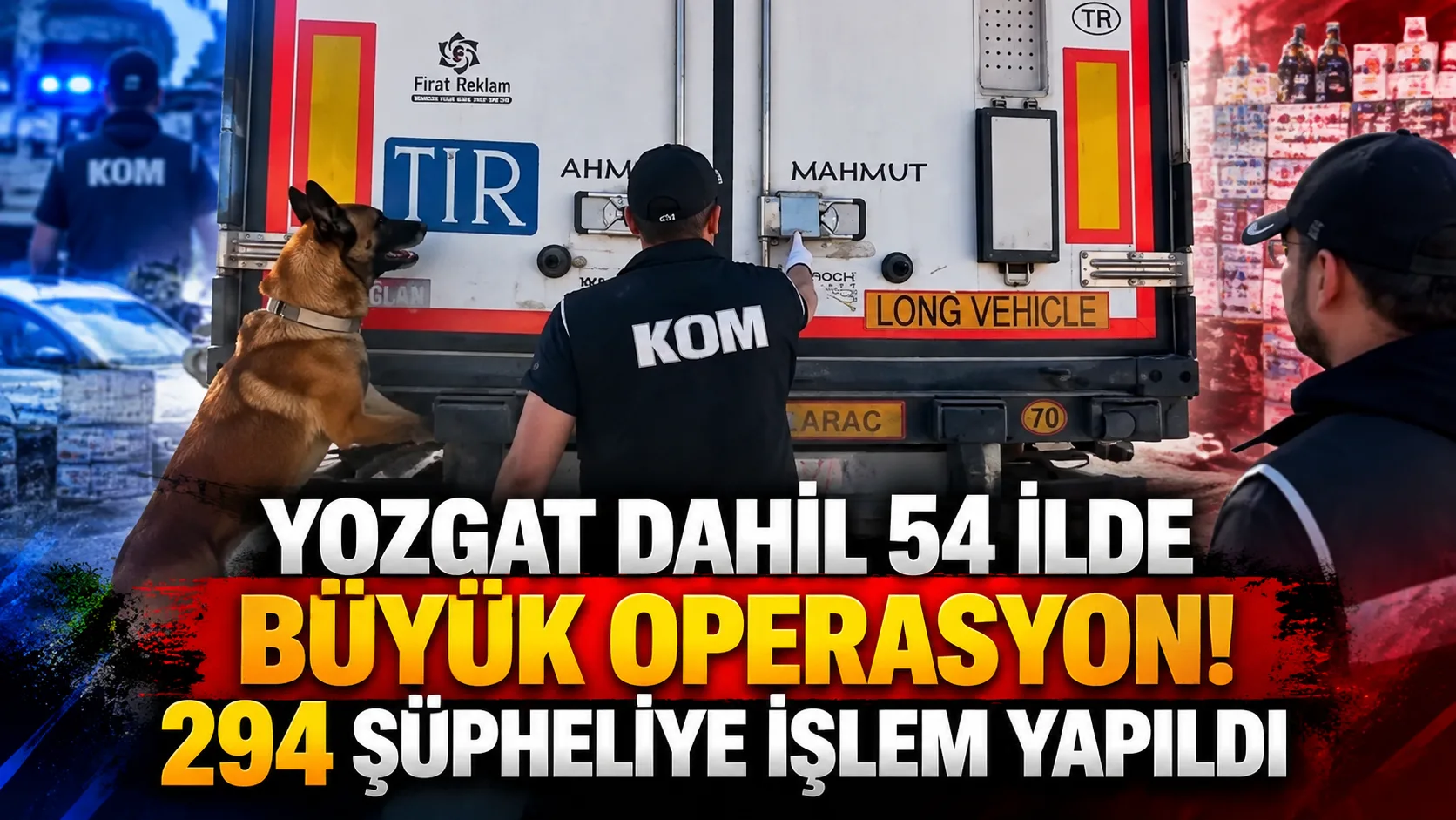 Kaçakçılık suçlarıyla mücadele kapsamında 54 ilde gerçekleştirilen geniş çaplı operasyonlarda