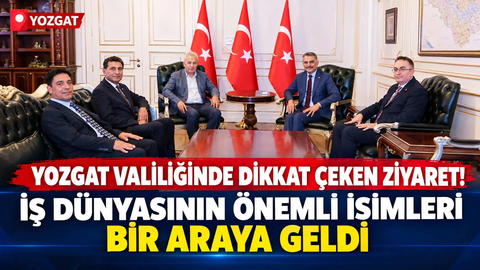Yozgat Valisi Mehmet Ali Özkan, Merkez Valisi Mustafa Taşkesen ve