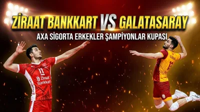 Ziraat Bankkart ile Galatasaray’ın karşı karşıya geleceği mücadeleyi canlı takip