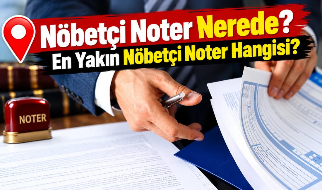 Afyonkarahisar için bugün noter işlemi yaptırmak isteyenlere yönelik 18 Ekim