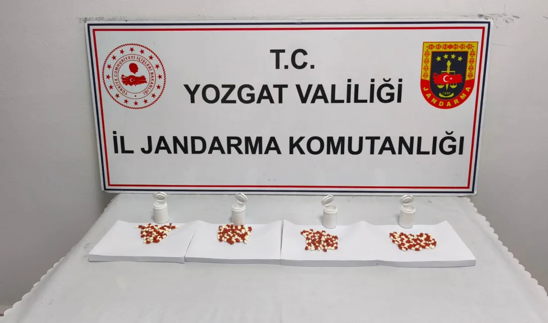 Yozgat’ta uyuşturucu ve uyarıcı madde ticaretine yönelik operasyonda amfetamin, sentetik