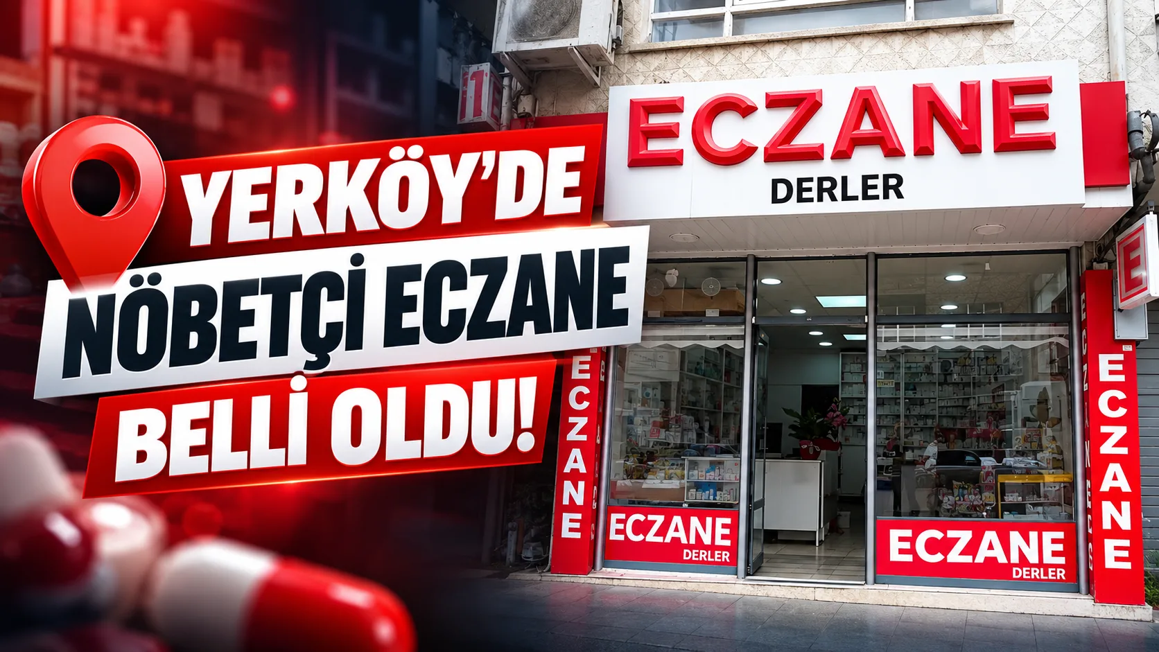 Yerköy’de 29 Ekim 2026 Perşembe günü hizmet verecek nöbetçi eczane