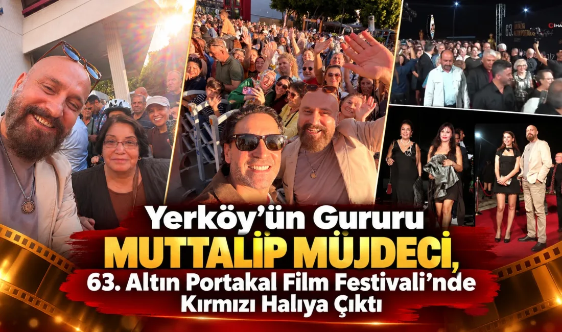 Türkiye'nin en köklü sinema organizasyonlarından 63. Uluslararası Antalya Altın Portakal