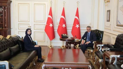 Yozgat'a kaymakam adayı olarak atanan Ayşe Mina Turan, Yozgat Valisi
